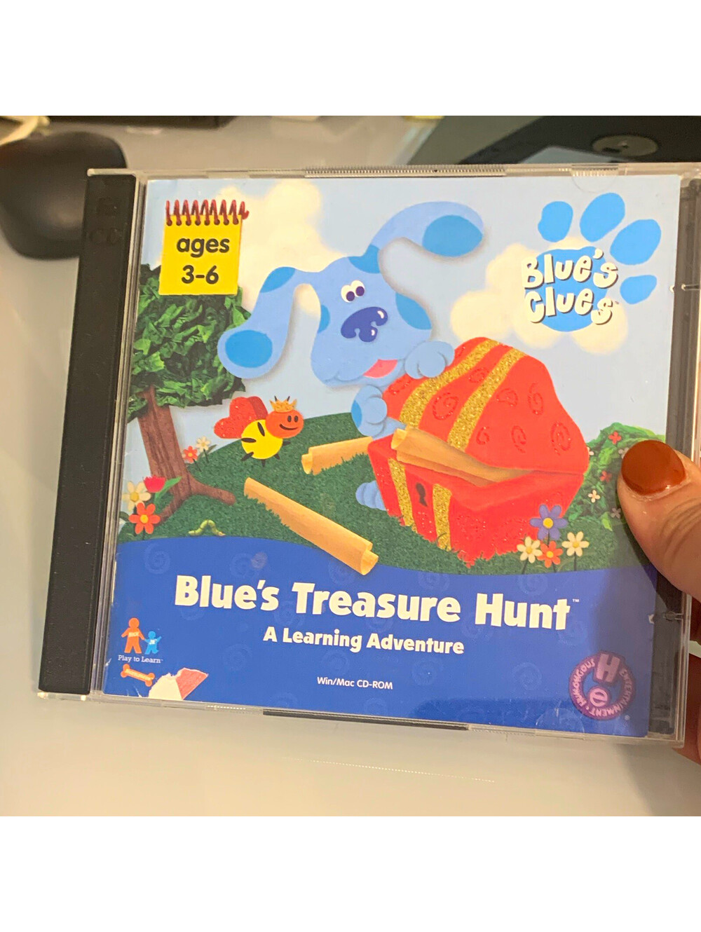Humongous Entertainment Blue’s Clues Blue’s Treasure Hunt CD-ROM Win/Mac English